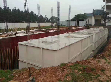 云南高速公路污水處理工程案例現(xiàn)場圖